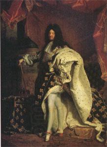 Hyacinthe Rigaud Louis XIV King of France (mk05) China oil painting art